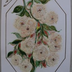 Aniela Gyllendahl Flower Painting - Felicite et Perpetue