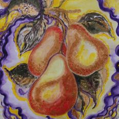 Aniela Gyllendahl Painting - Fruits of Life