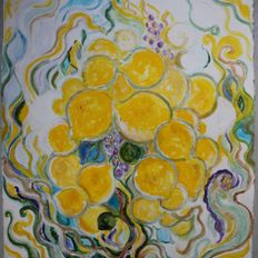 Aniela Gyllendahl Painting - Lemongrass