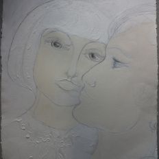 Aniela Gyllendahl Painting - Whispers